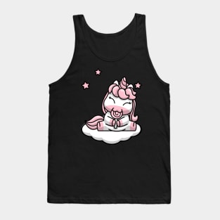 Cute Hungry Baby Unicorn Tank Top